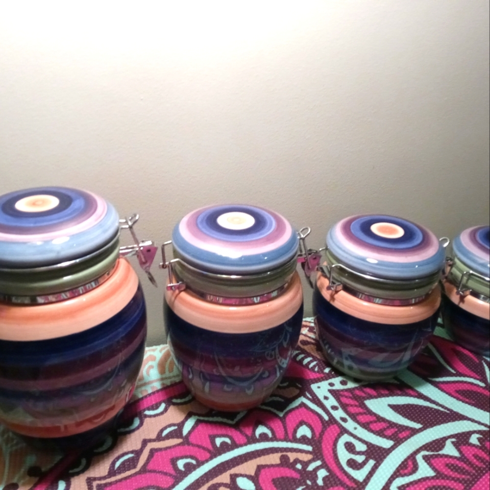 Rotunda canisters.. Brand new. Never used. All 4...
